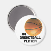 Aimant Joueur de basket (Recto/Verso)