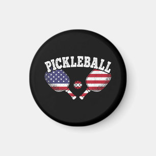 Aimant Joueur de basket-ball américain Vintage Pickle Bal
