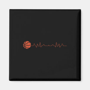Aimant Joueur de basket-ball Heartbeat