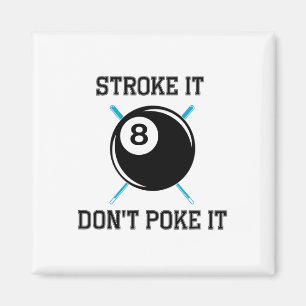 Aimant Joueur de billard de billard Snooker Drôle Stroke