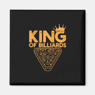 Aimant Joueur de billard Roi Des Billiards