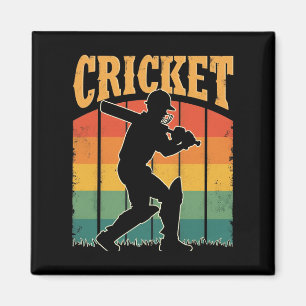 Aimant Joueur de cricket sportif - Le jeu des Gentlemans