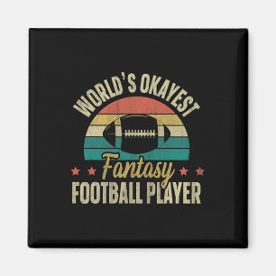 Aimant Joueur de Fantasy Football Moyennement Talentueux