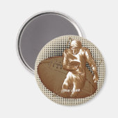 Aimant Joueur de football sale (Recto/Verso)