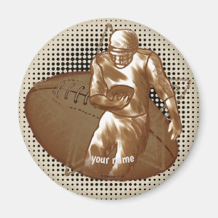 Aimant Joueur de football sale