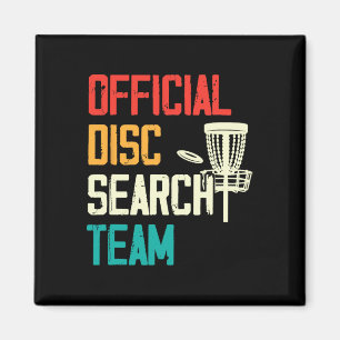 Aimant Joueur de Golf sur Disque Frisbee Golfeur de Disqu
