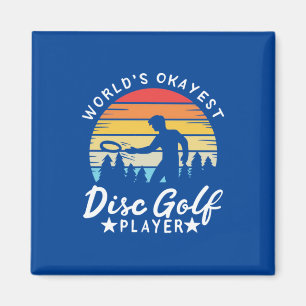 Aimant Joueur de golf World Okayest Disk