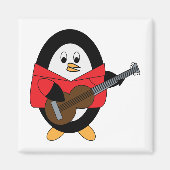 Aimant Joueur de guitare Penguin (Devant)