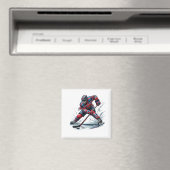 Aimant Joueur de Hockey (In Situ (Lave-vaisselle))
