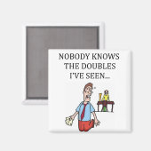 Aimant joueur de jeu de passerelle dupliqué (Recto/Verso)