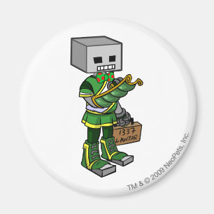 Aimant Joueur de personnel de Lawyerbot Brightvale