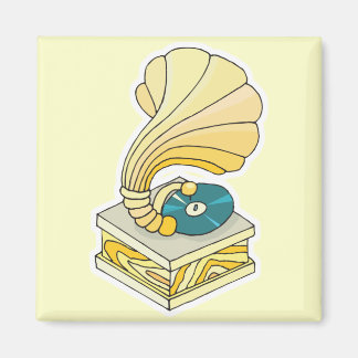 Aimant joueur de phonographe