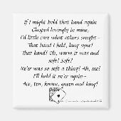 Aimant "Joueur de poker" (Devant)