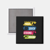 Aimant Joueur de volley-ball | Solide et rapide (Recto/Verso)