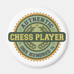 Aimant Joueur d'échecs authentique