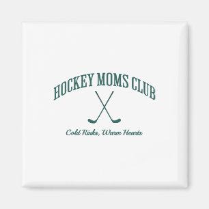 Aimant Joueur du Club de Hockey Soutien Maman de Hockey