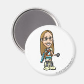 Aimant Joueur du personnel de Dragona Terror Mountain (Recto/Verso)