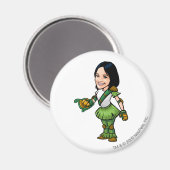 Aimant Joueur du personnel de Twitter Mystery Island (Recto/Verso)