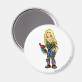 Aimant Joueur du personnel Socktastic Roo Island (Recto/Verso)