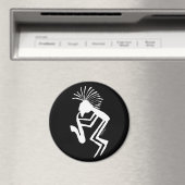 Aimant Joueur Saxaphone Kokopelli Petroglyph (In Situ (Lave-vaisselle))