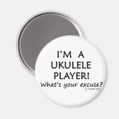 Aimant Joueur Ukulele (Recto/Verso)