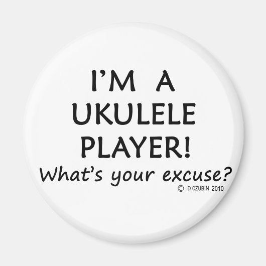Aimant Joueur Ukulele (Devant)