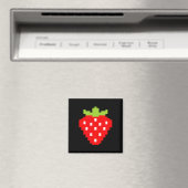 Aimant Joueur vidéo fraise 1 (In Situ (Lave-vaisselle))