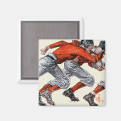 Aimant Joueurs De Football (Recto/Verso)