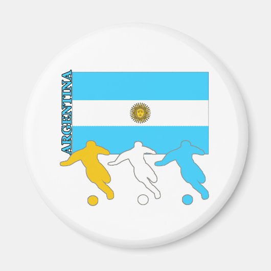 Aimant Joueurs de football argentin (Devant)