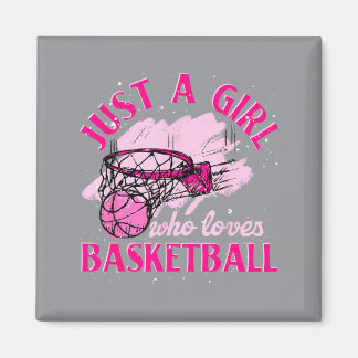 Aimant Joueuse de baseball Femme Juste Une Fille Qui Aime