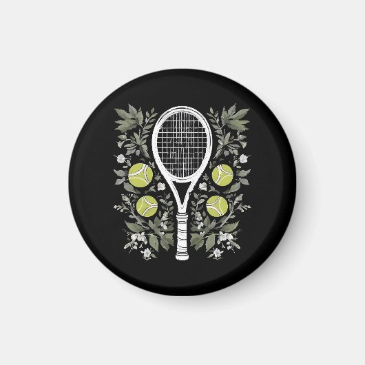 Aimant Joueuse de tennis (Devant)