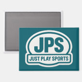 Aimant Jouez simplement aux sports (Recto/Verso)