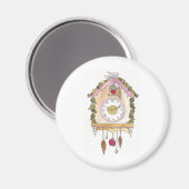 Aimant Jour 52 - Horloge Cuockoo (Recto/Verso)