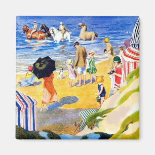 Aimant Jour à la plage