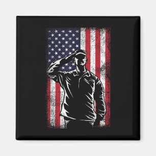 Aimant Jour commémoratif du Drapeau américain