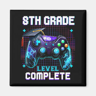 Aimant Jour De 8e Année Niveau Terminé Graduation Lui Gar
