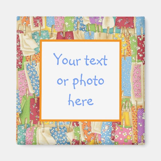 Aimant Jour de blanchisserie (Devant)