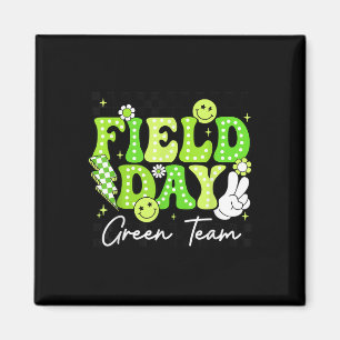 Aimant Jour de campagne Voyage Green Team Couleur Jeu Con