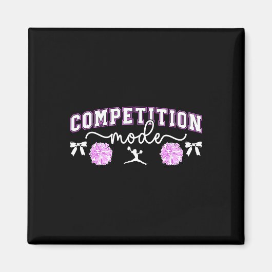 Aimant Jour de compétition de cheer Mode jour de compétit (Devant)