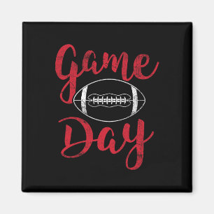 Aimant Jour de jeu Football mignon Football Top Femmes