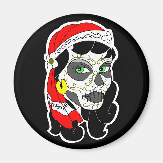 Aimant Jour de la fille morte (Devant)