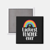 Aimant Jour de la Saint Patrick-cadeau de l'école le plus (Recto/Verso)