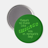 AIMANT JOUR DE LA SAINT PATRICK CHICAGO (Recto/Verso)