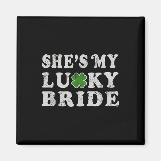 Aimant Jour de la Saint Patrick Shore Mon Wedding shower (Devant)