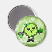 Aimant Jour de la St Patrick Pickle | Vacances (Recto/Verso)