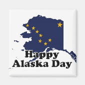 Aimant Jour de l'Alaska (Devant)