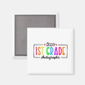 Aimant Jour De L'École 2023 Autographe 1ère Année (Recto/Verso)