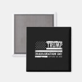 Aimant Jour de l'investiture du président Donald Trump 20 (Recto/Verso)