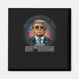 Aimant Jour de l'investiture du président Trump 20 janvie