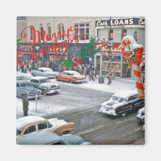 Aimant Jour de Noël (Devant)